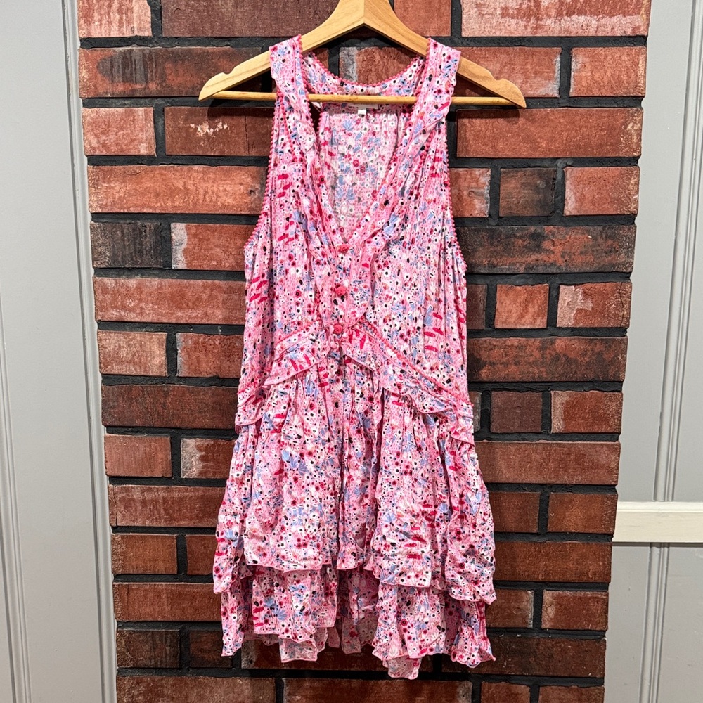 Poupette St. Barth
Mae V Neck Mini Dress